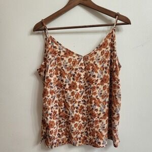 Cynthia Rowley Floral Tank Top